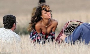 Playback operator on Rihanna music video