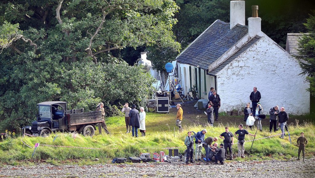 boom op on the set of the James Gray drama The lost city of Z